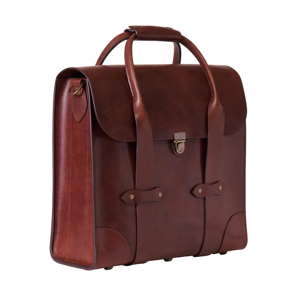 3-Bottle Leather Bag 5