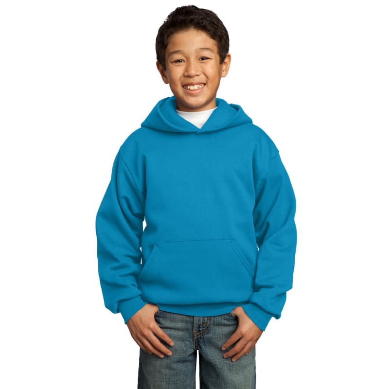 Port & Company - Youth Core Fleece Pullover Hooded Sweatshirt. 25
