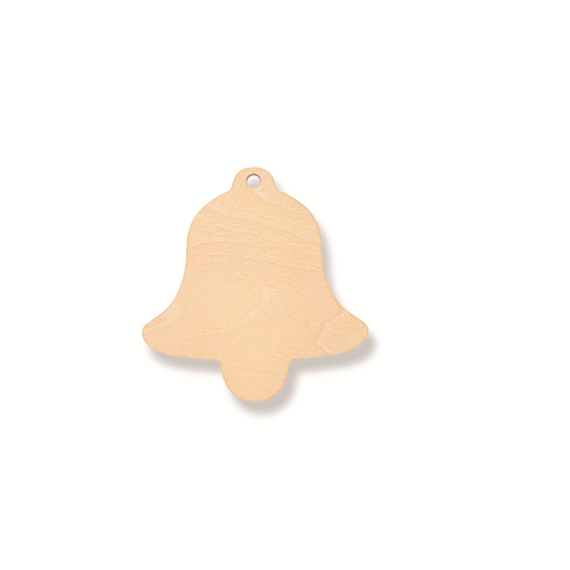 Natural Wood Christmas Tree Pendant 20