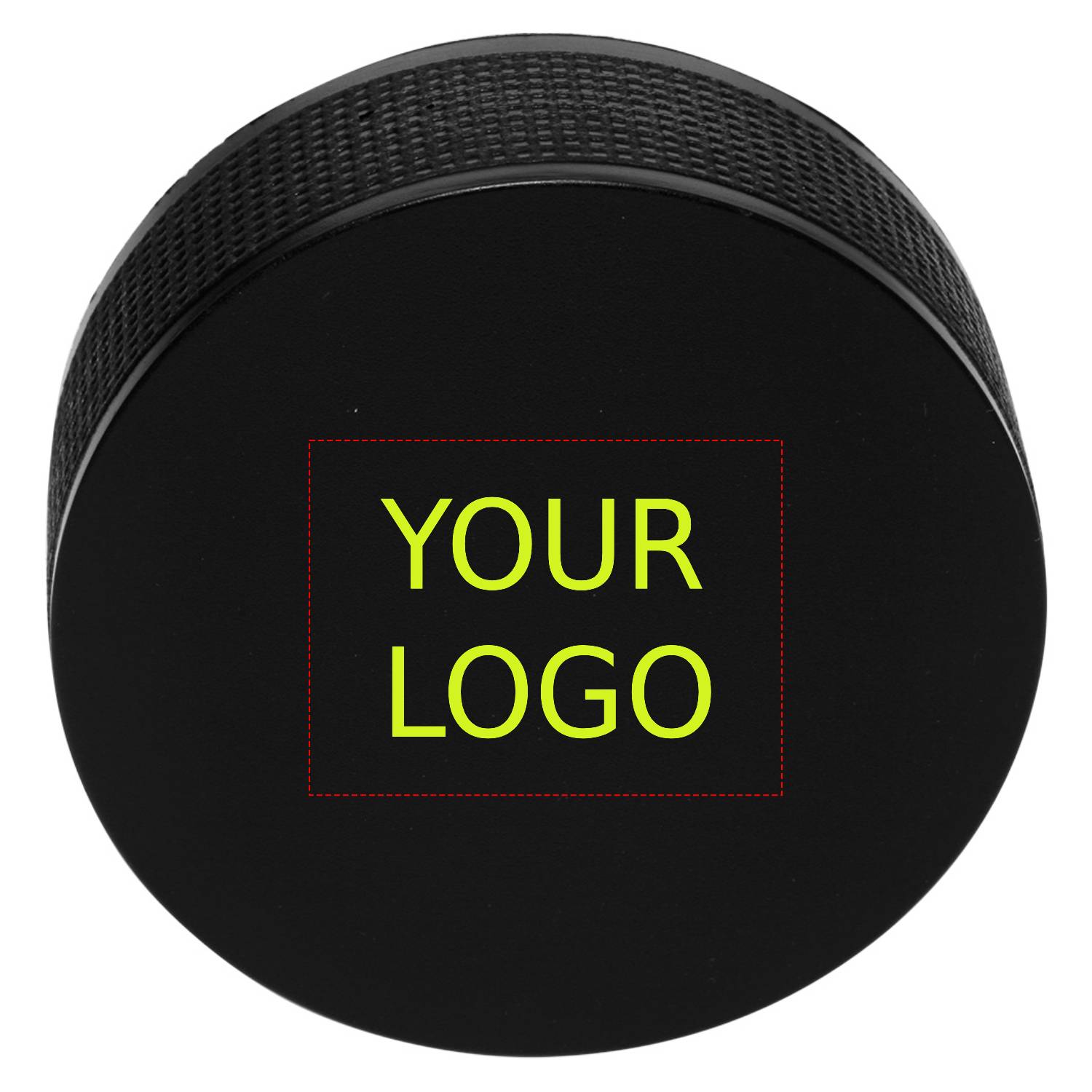 Hockey Puck Stress Relief Ball 2