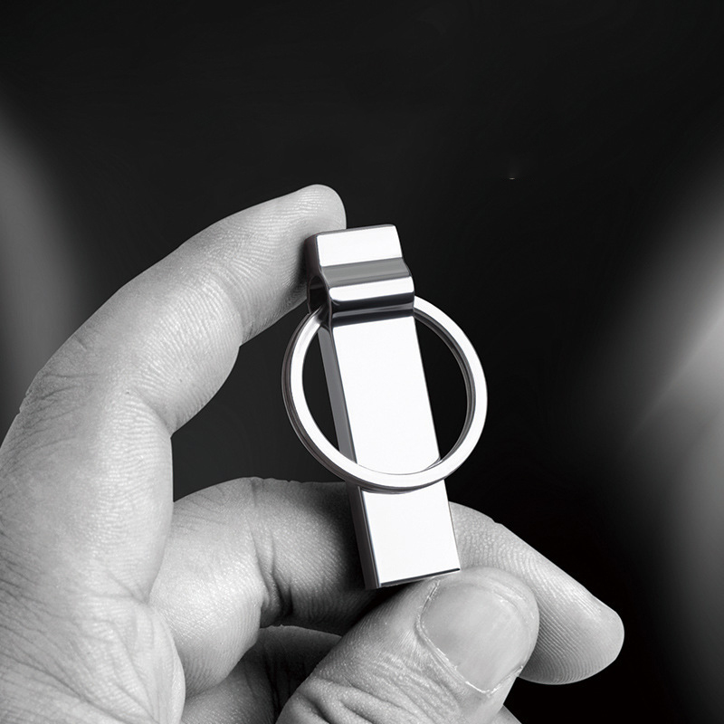 Metal USB Flash Drive with Key Chain 7
