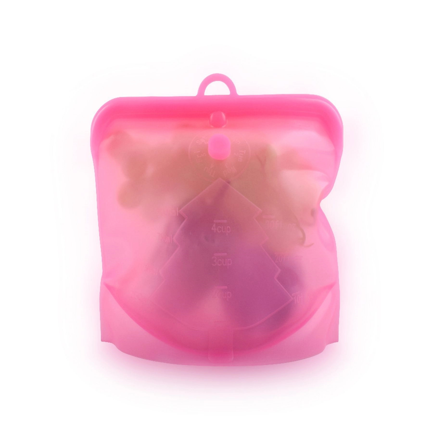 BPA Free Reusable Storage Bags Food Grade Silicone Gallon 6