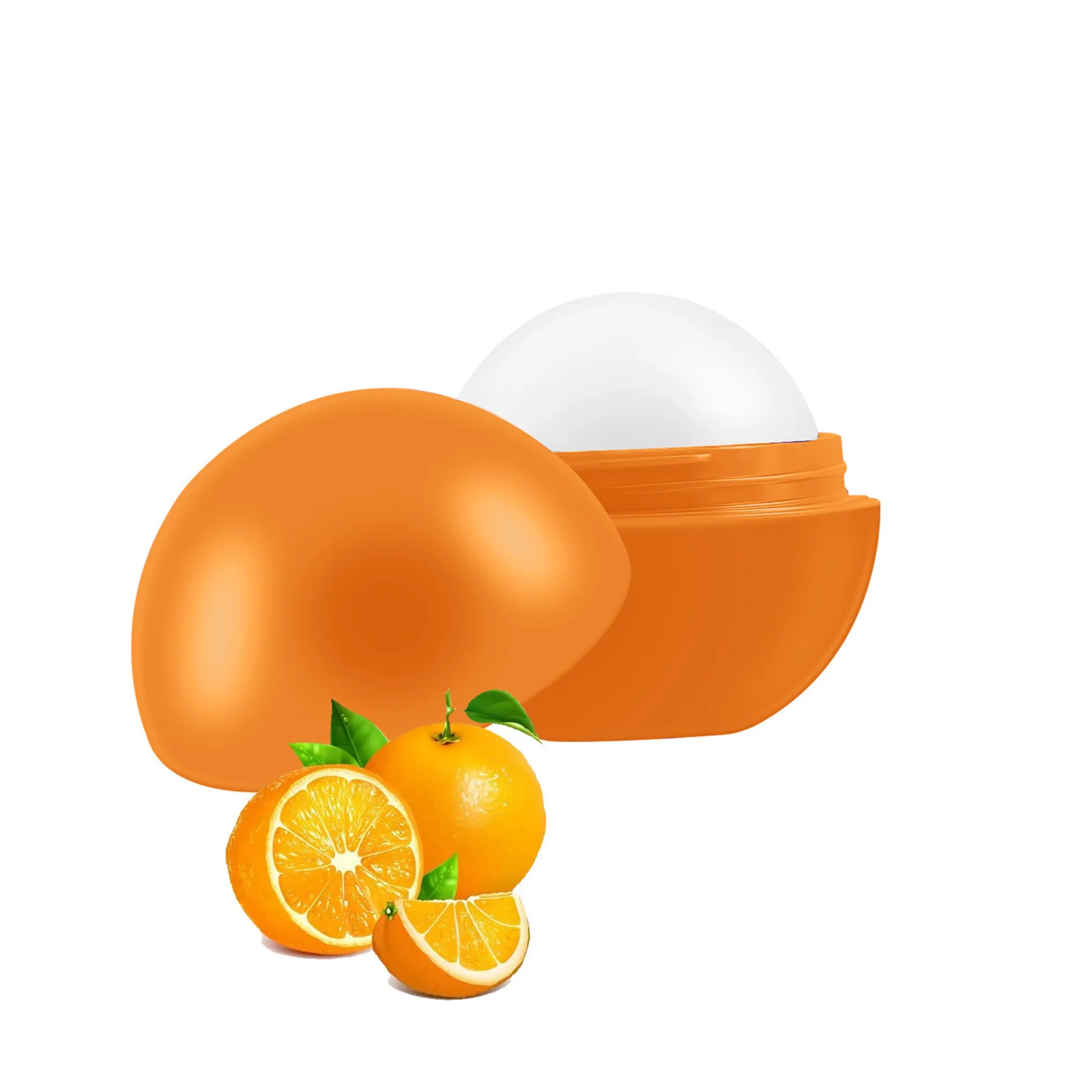 Spherical Fruit Lip Balm For Hydration Protection 3