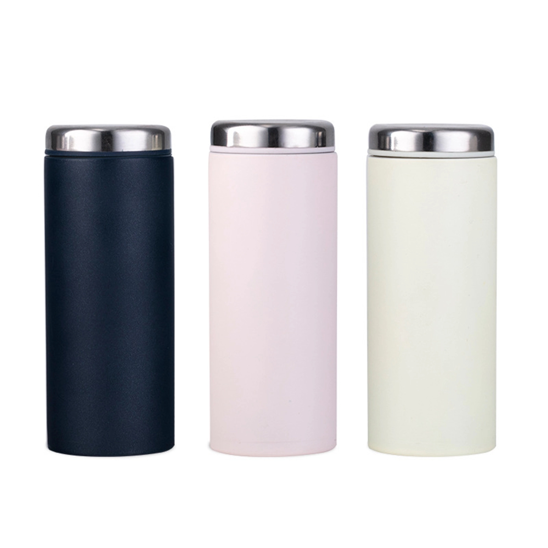 7 Oz. Double Wall Stainless Steel Vacuum Cup with Lid 2