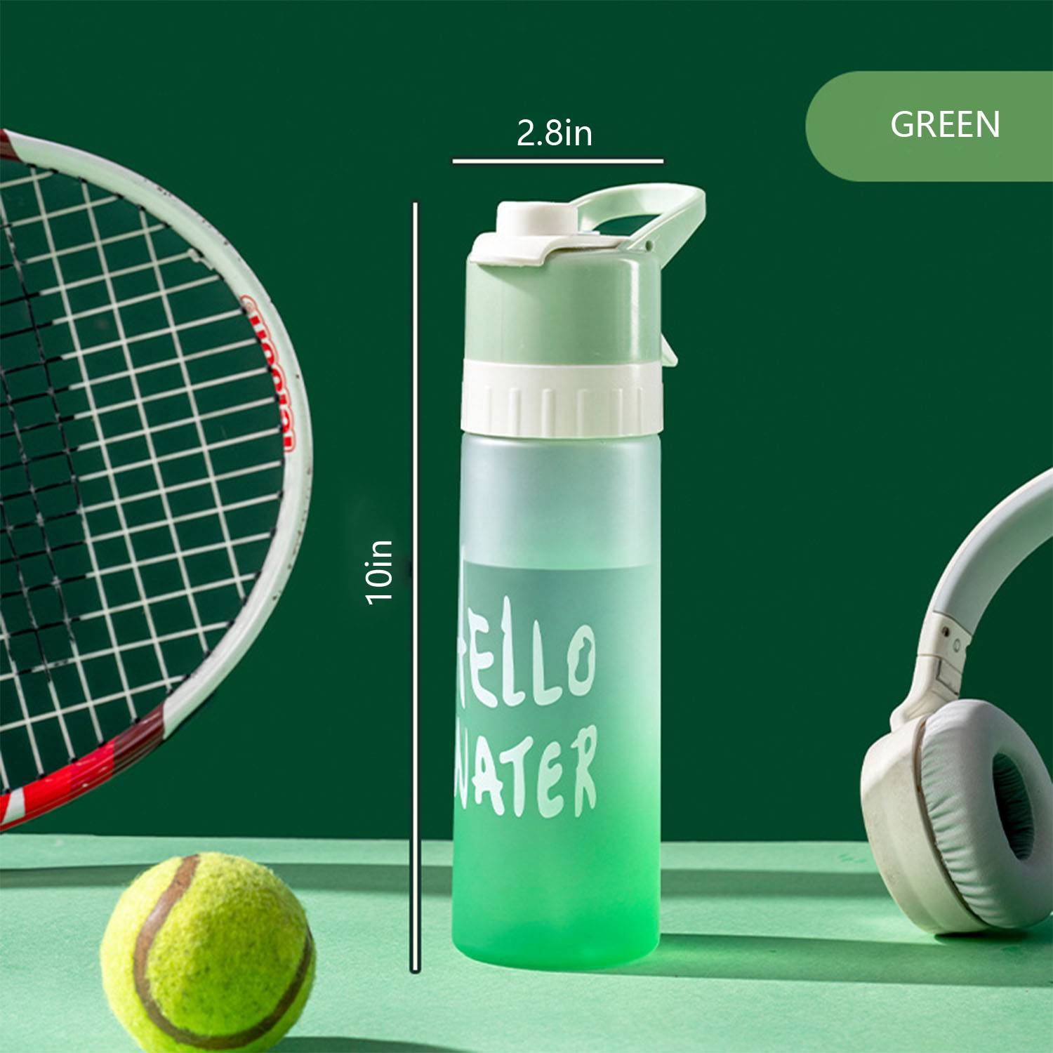 23oz Cooling portable spray plastic water cup 3