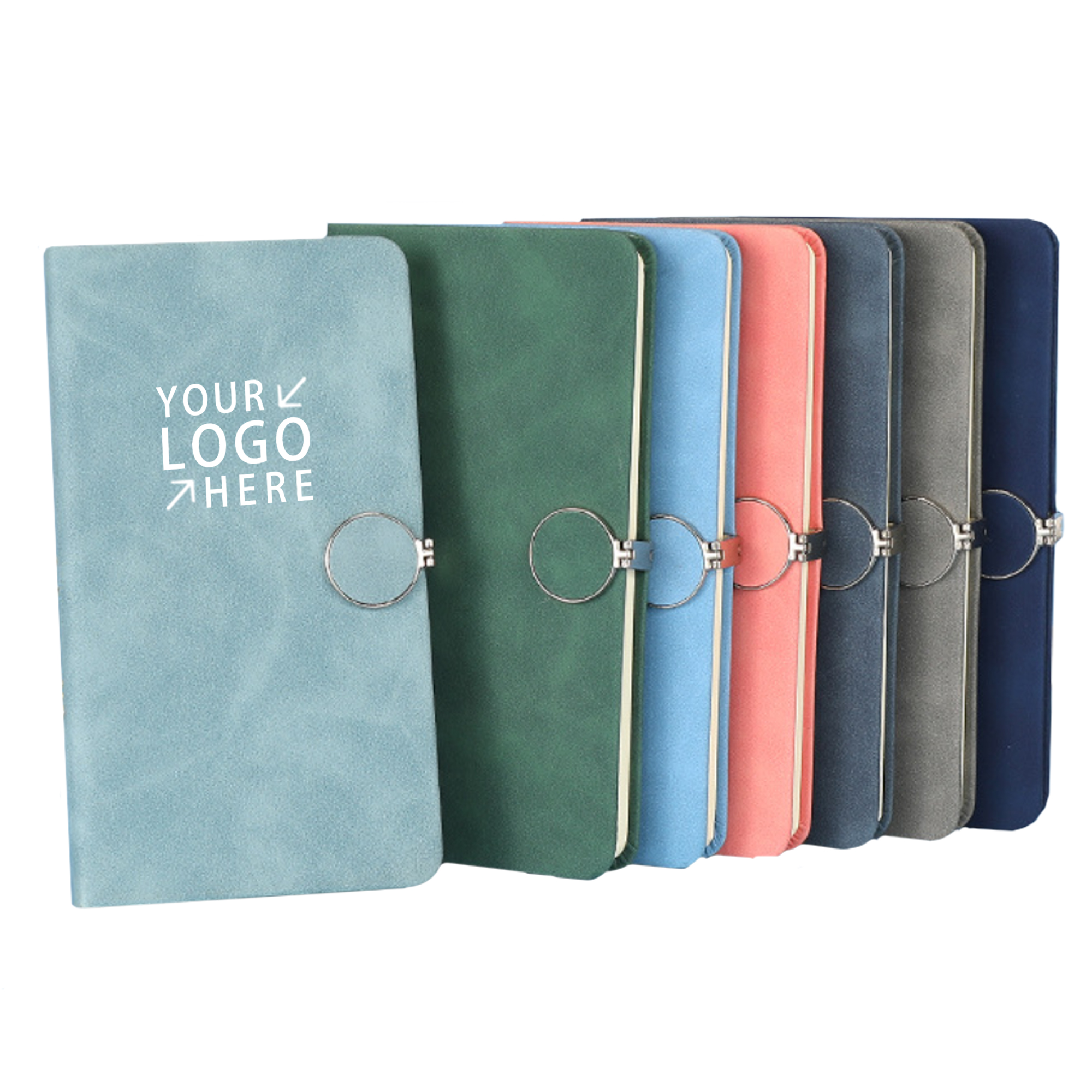 Business Notebook With Magnetic Buckle Closure 2