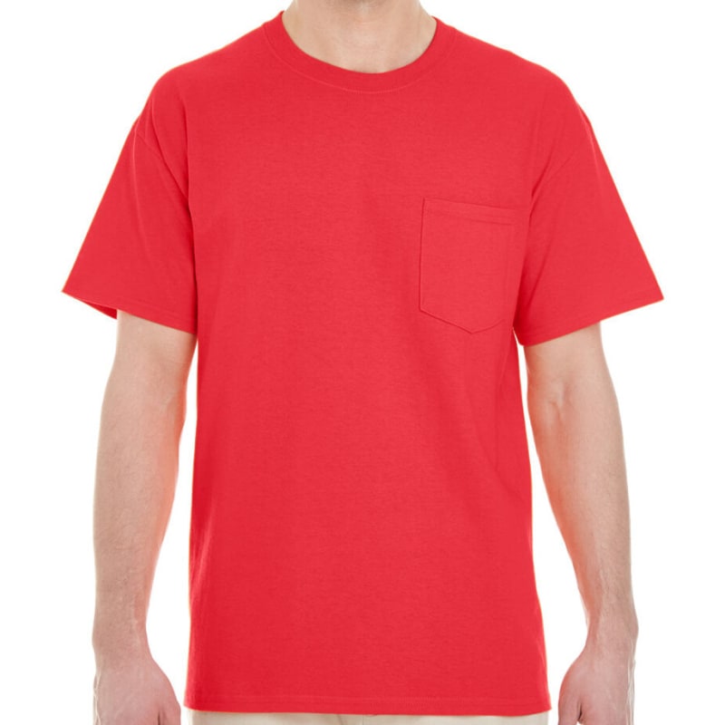 Gildan Unisex Heavy Cotton Pocket T-Shirt 20