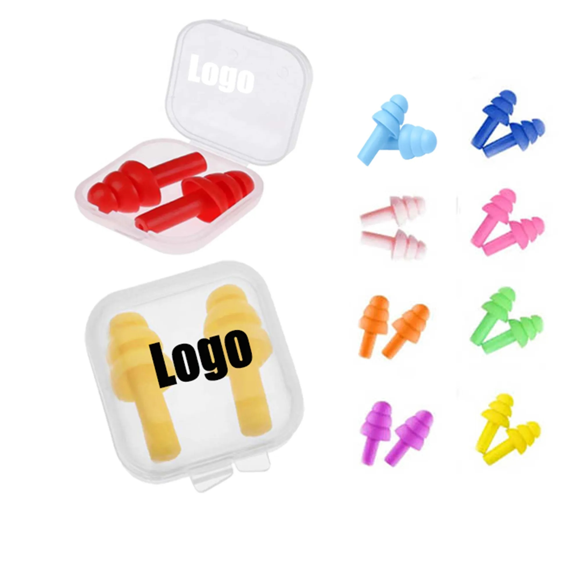 Christmas Tree Shape Soft Foam Earplugs 2