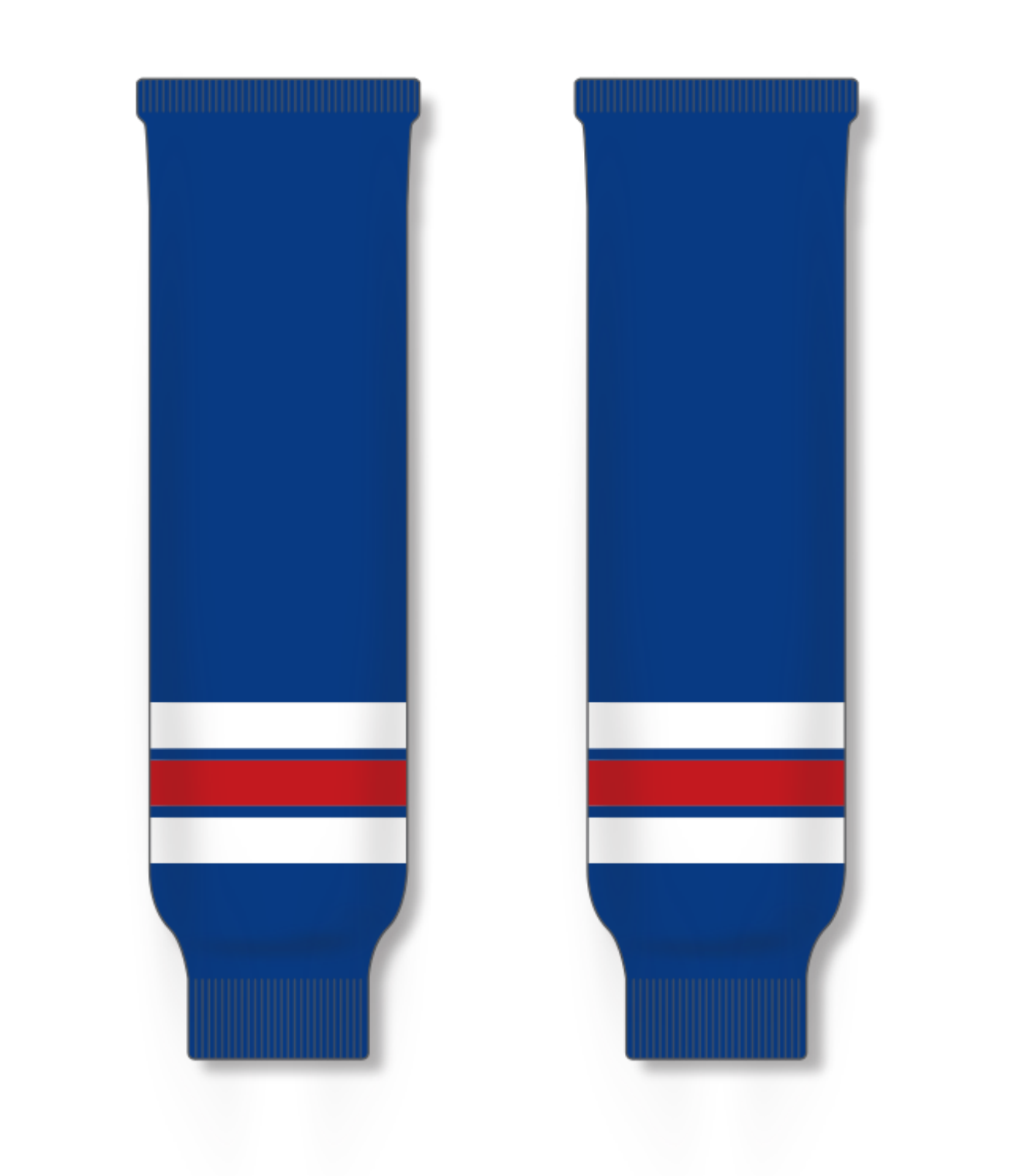 Knitted Striped Hockey Socks HS630-G154 3