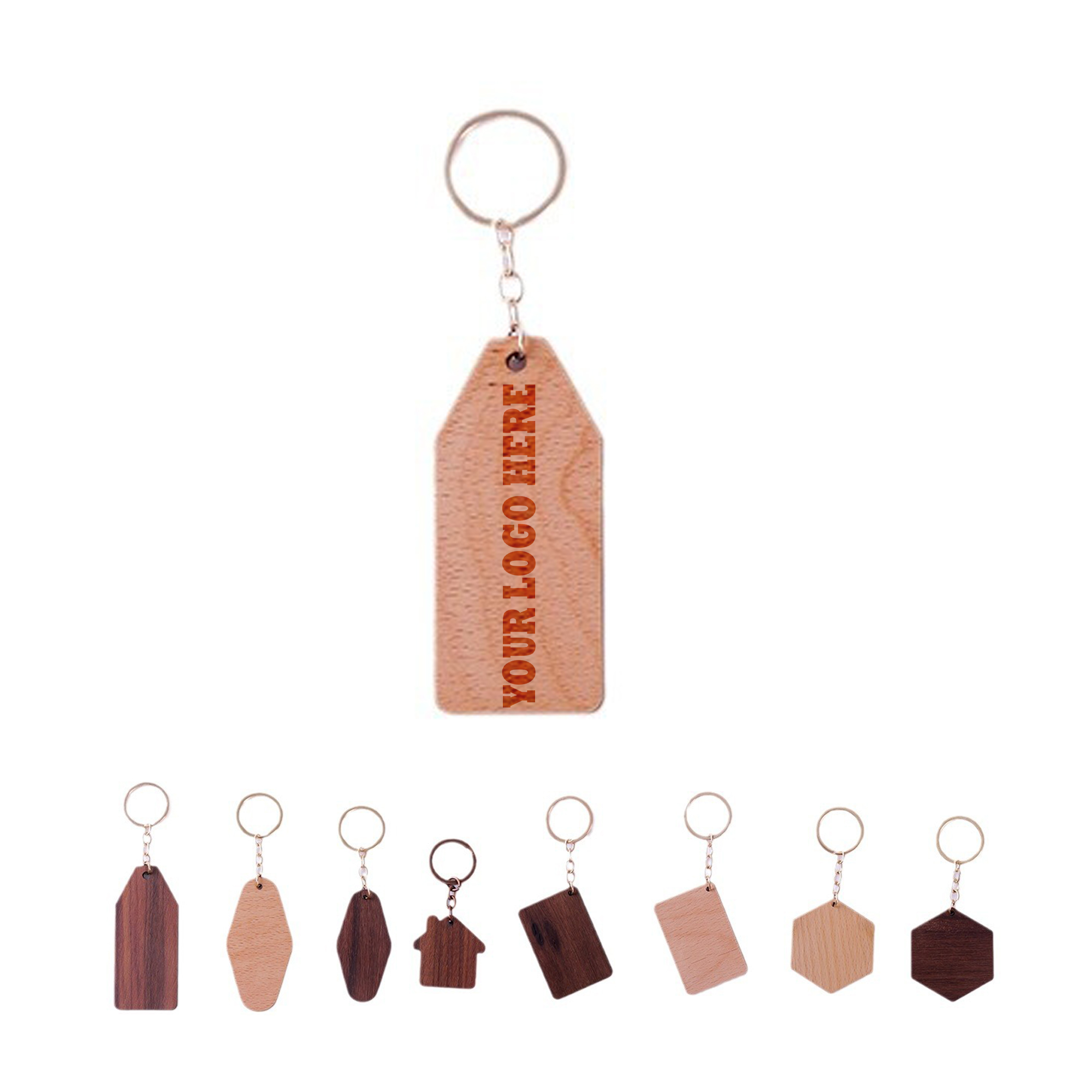 Wooden Key Tag 2