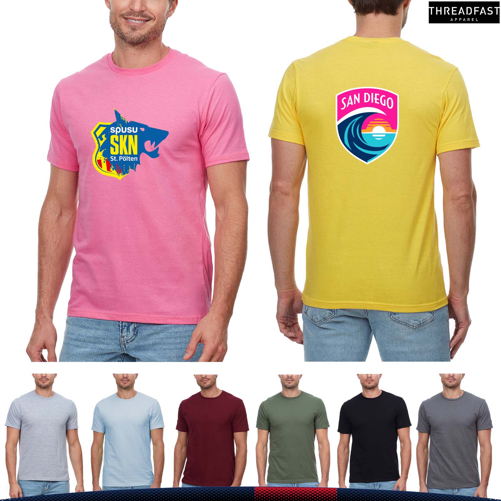 Threadfast Apparel® Unisex Cotton T-Shirt 3