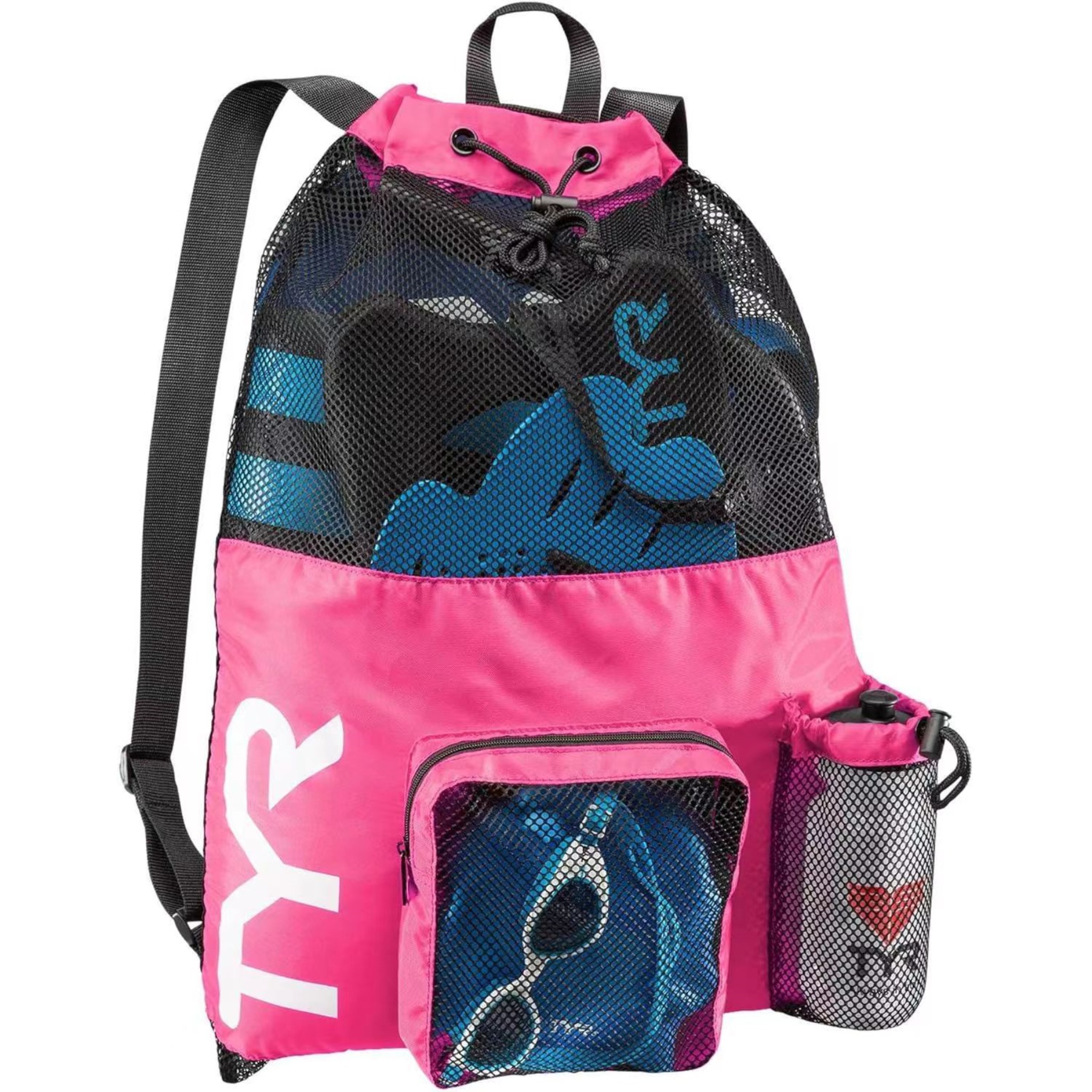 Large Mesh BackpackFor Beach&Travel&Wet Swimming&Gym and Workout Gear 12