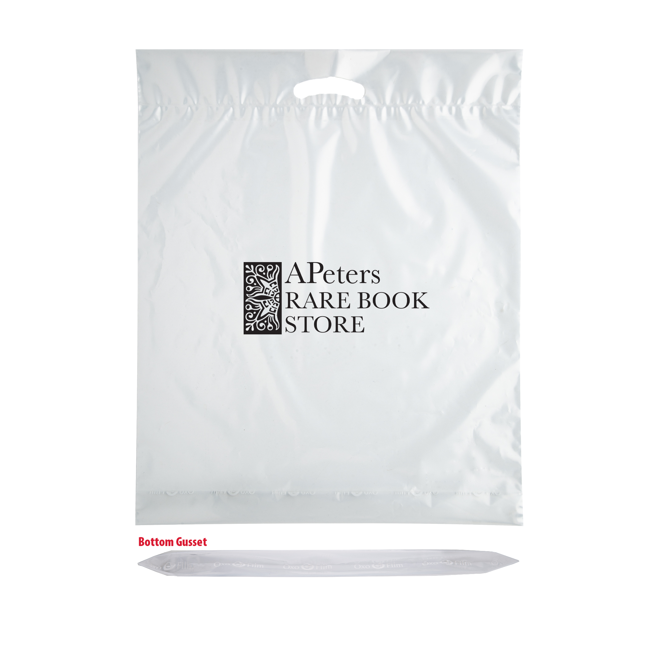 Oxo-Reusable Plastic Fold Over Die Cut Bag 11