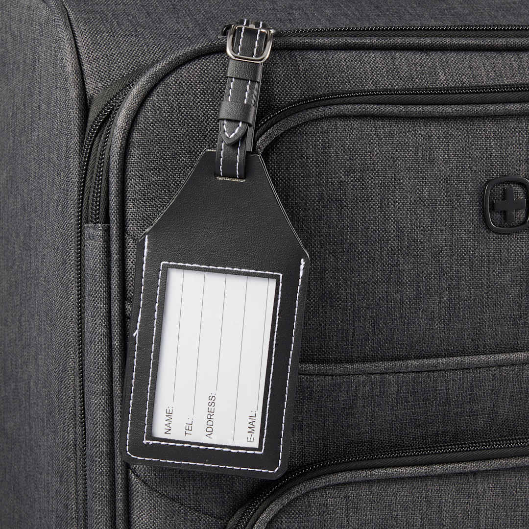 Wander & Roam Luggage Tag w/ Air Tag Holder 40
