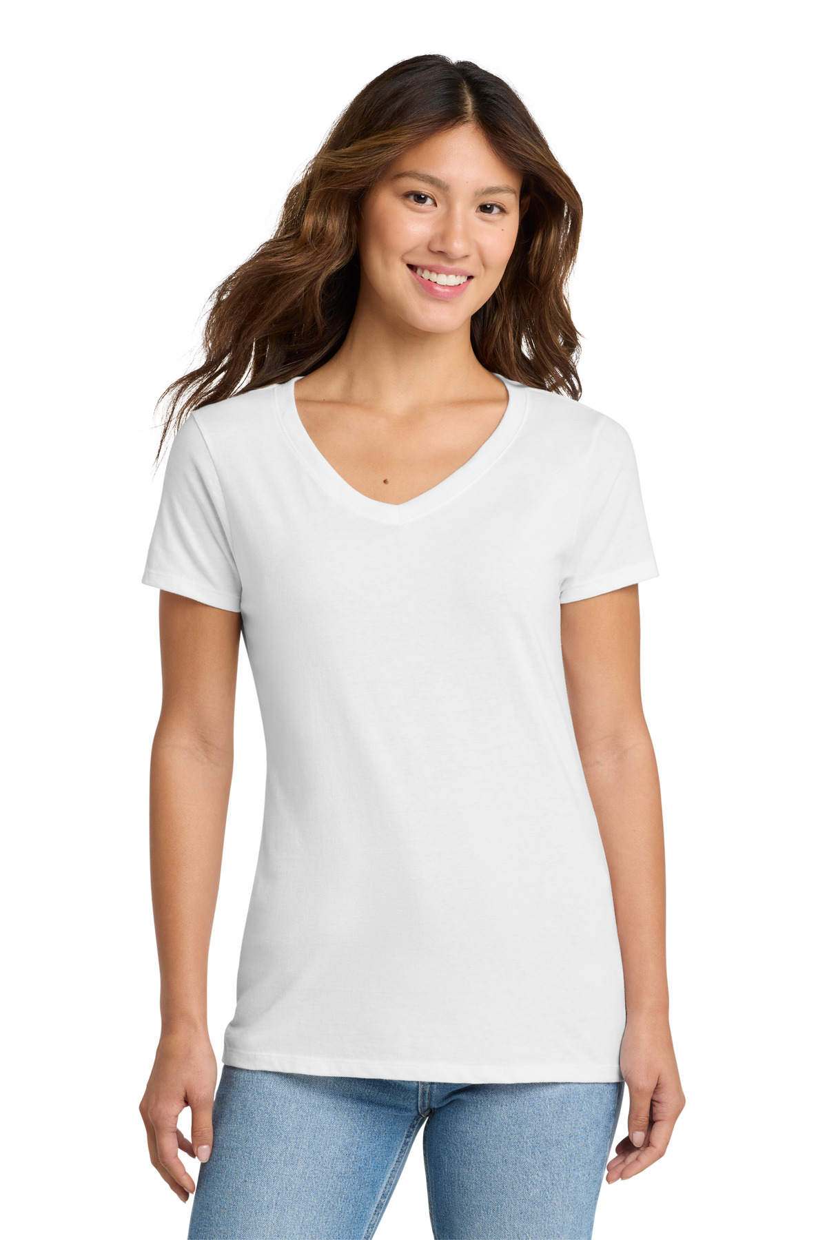 Port & Co Women's Fan Favorite V-Neck Tee. LPC450V 23