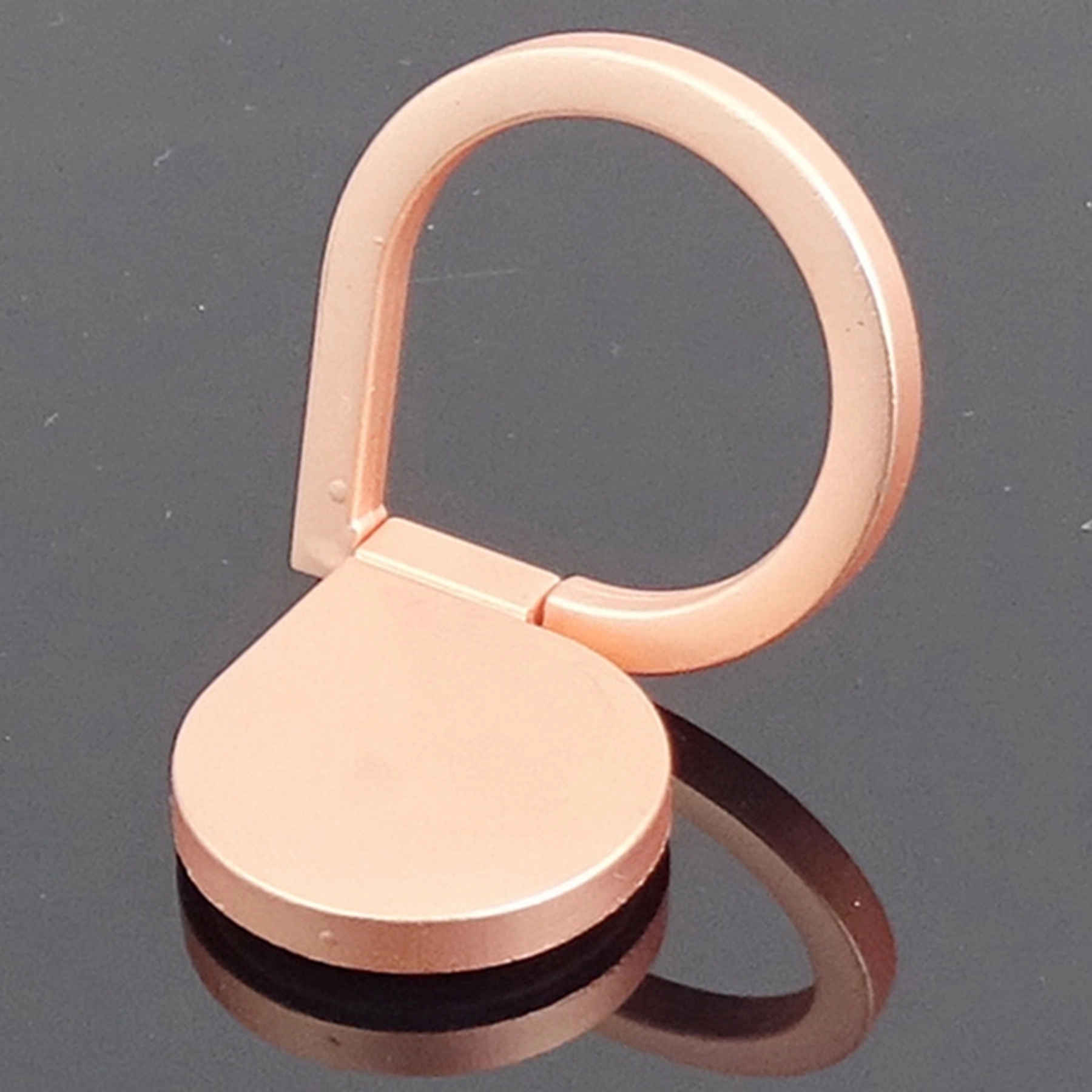 Cell Phone Ring Holder Stand with Polished Metal 6