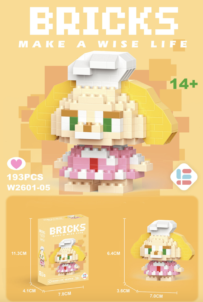Custom Micro Mini Building Bricks 3