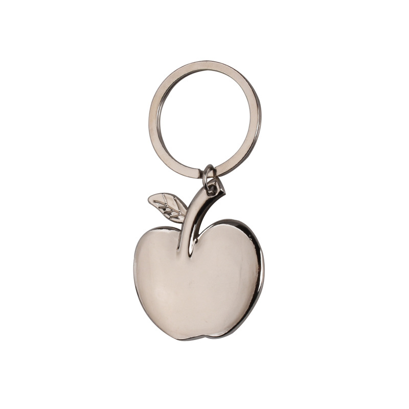 Creative Metal Apple Key Ring 2
