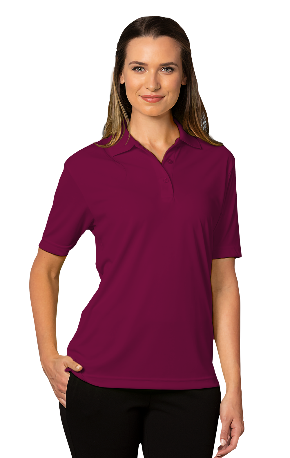 Ladies' Titan Value Wicking Short-Sleeve Polo 12