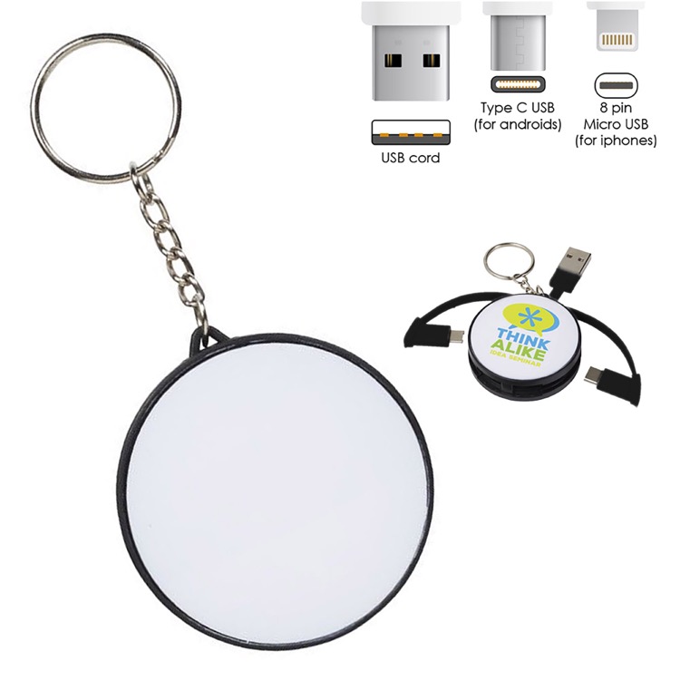 Charging Cable Key Ring 3