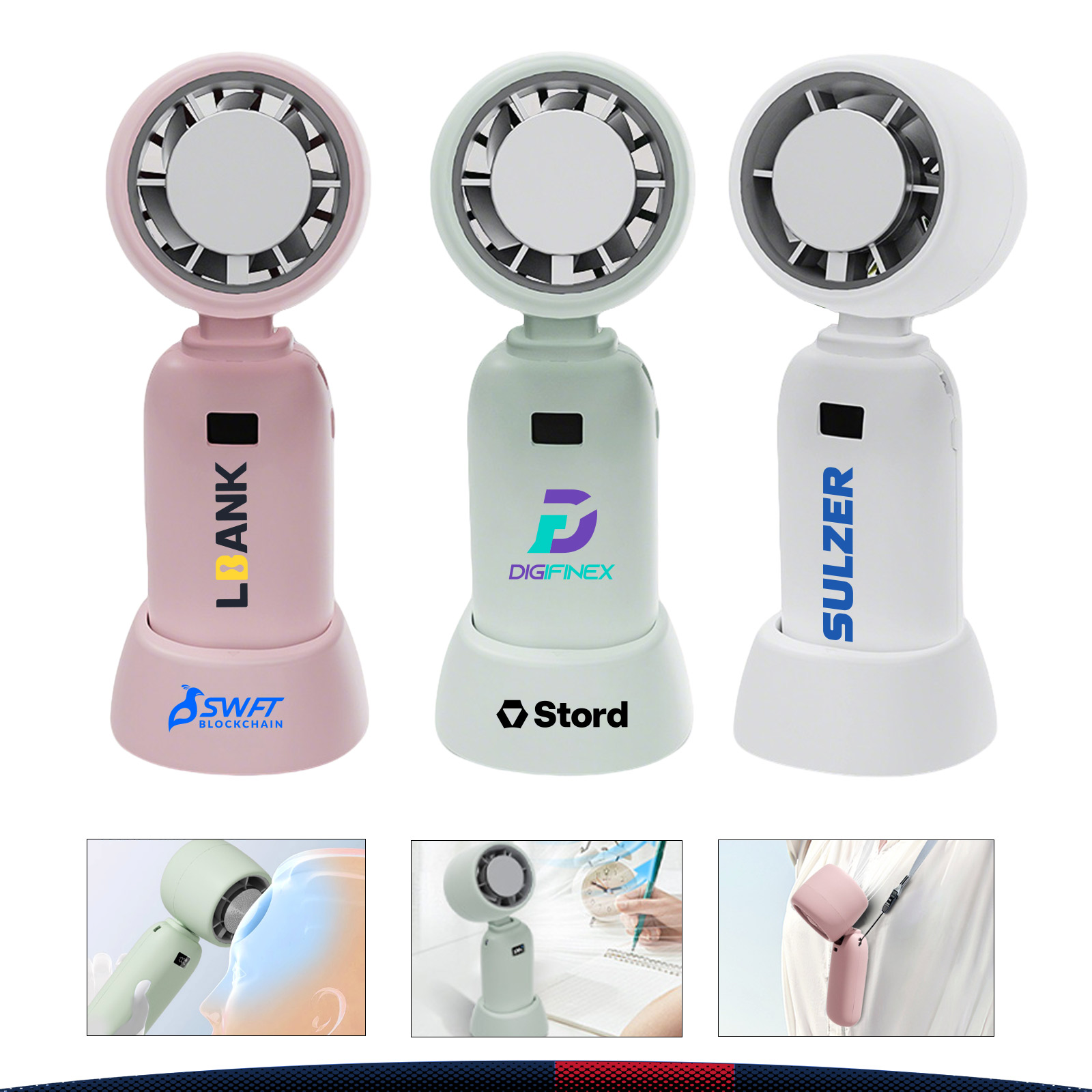 Ventalis High Speed Ice Cooling Handheld Turbo Fan 5