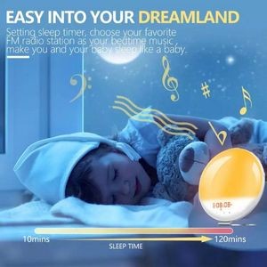 Sleeping Lamp Desk Night Lighting Wake Up Light Alarm 1