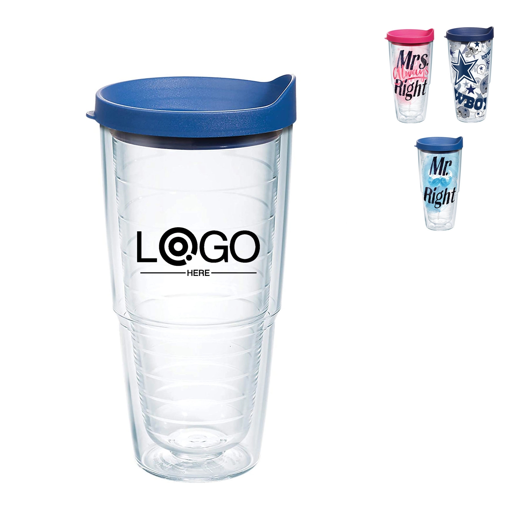 Double Wall Tumbler with Lid 2