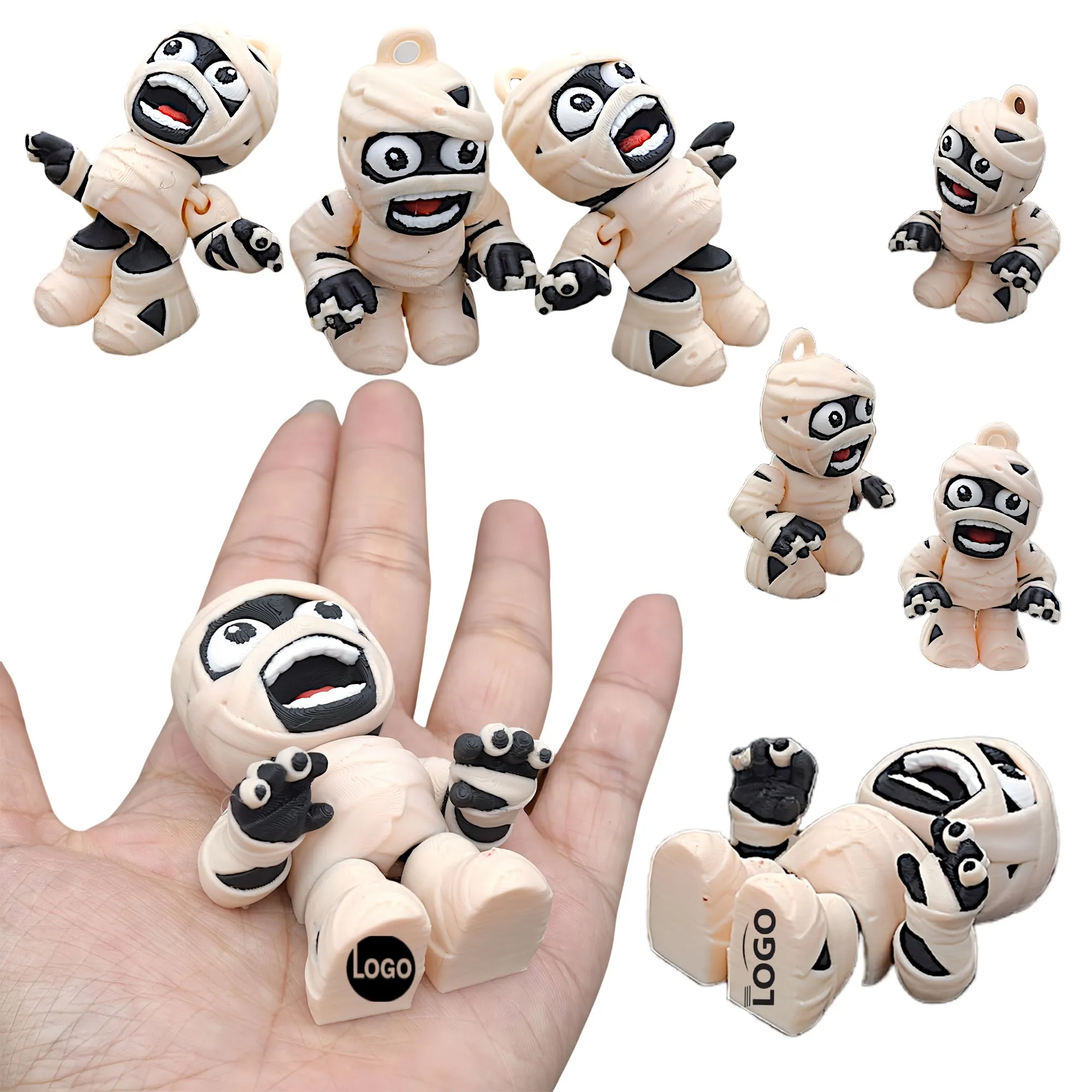 Funny Bandage Mummy Decor Figurine