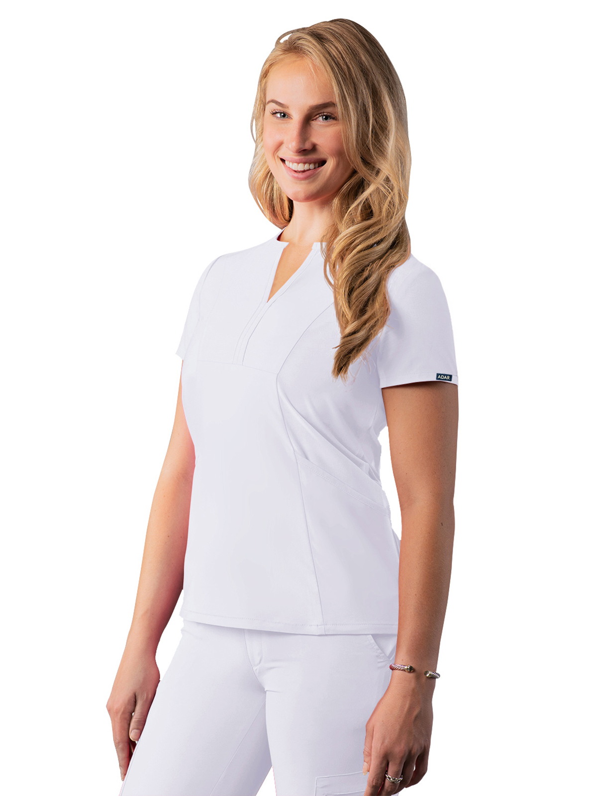Adar - Addition - Women's Notched V-Neck Top 8