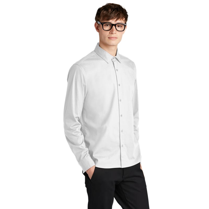 MERCER+METTLE Long Sleeve Stretch Woven Shirt 6