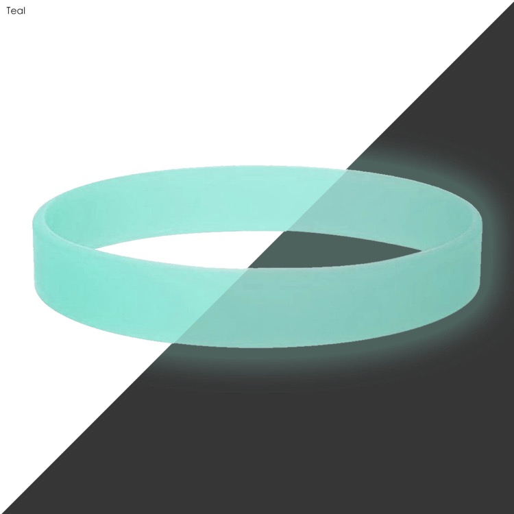Neon Glow Silicone Wrist Band 12
