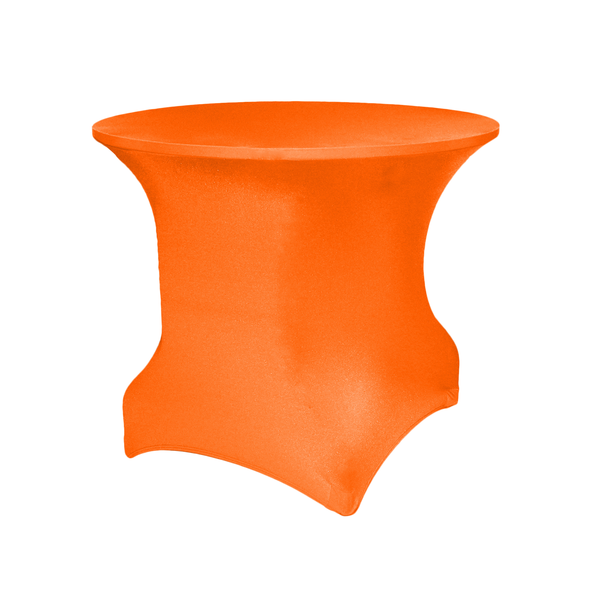 Non-Printed 60" Round Spandex Stretch Table Cover 12
