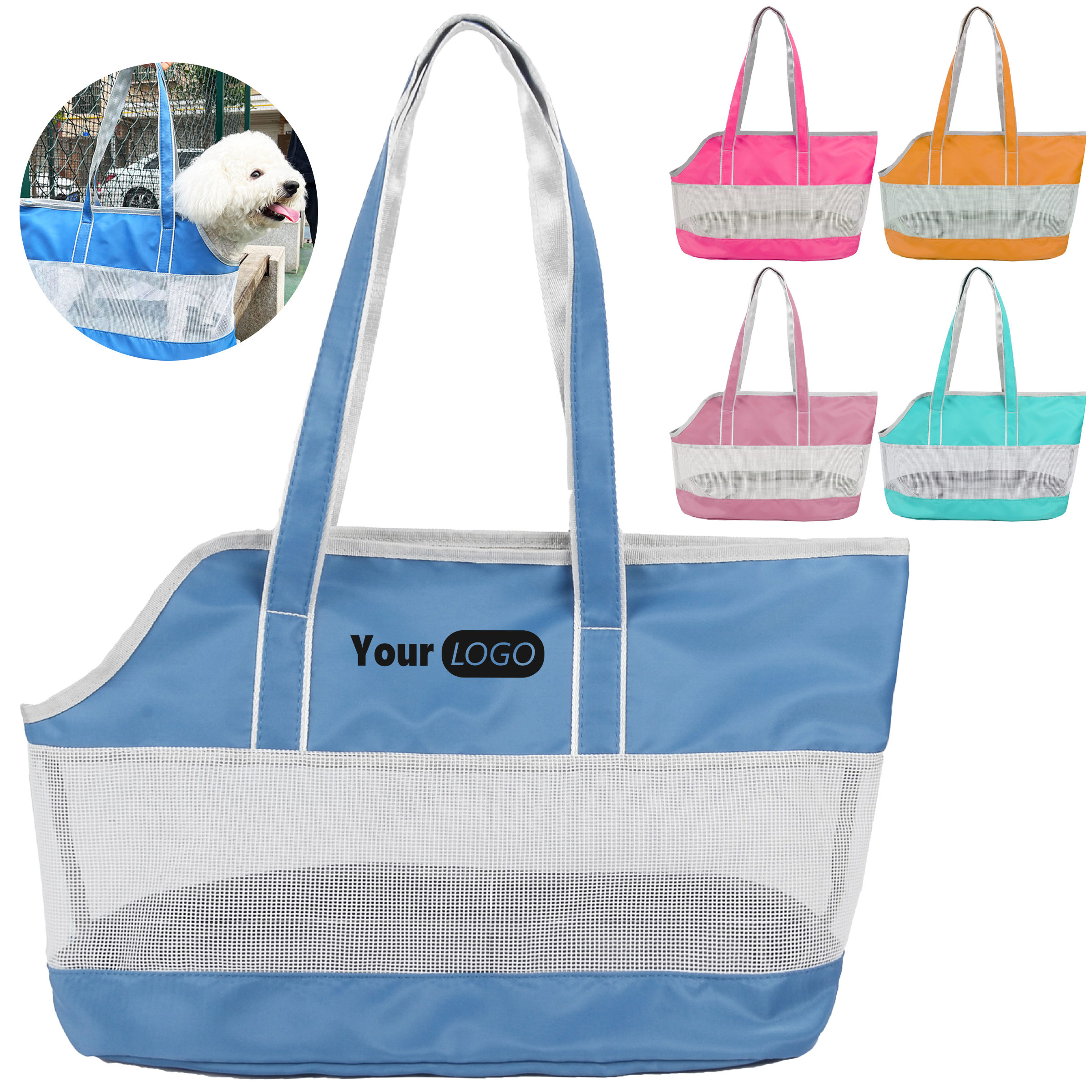 Polyester Small And Medium-Sized Dog Outdoor Pet Bag 4