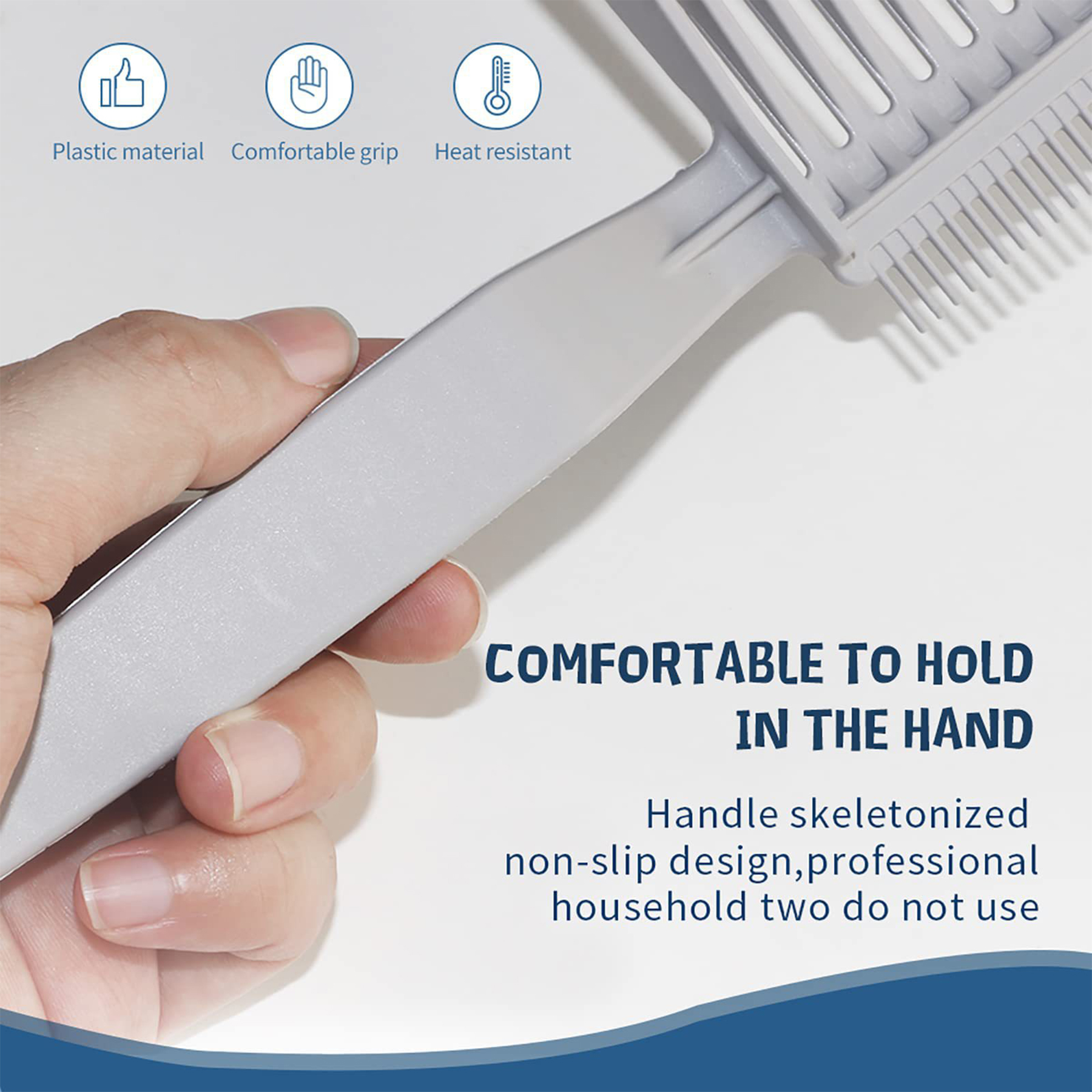 Long Handle Clipper Comb 8