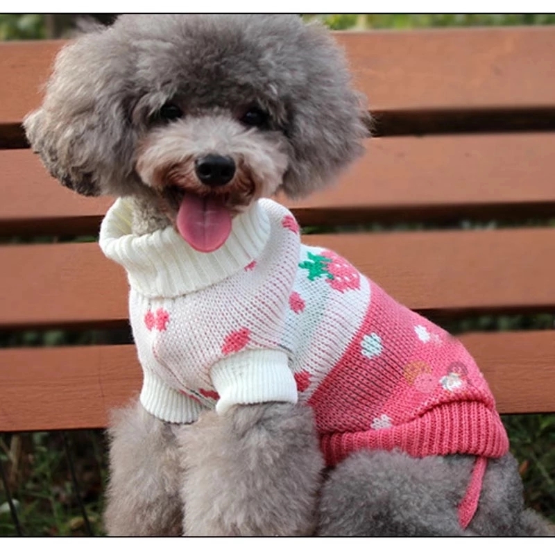 Christmas Warm Pet Clothes For Small Medium Dogs 5