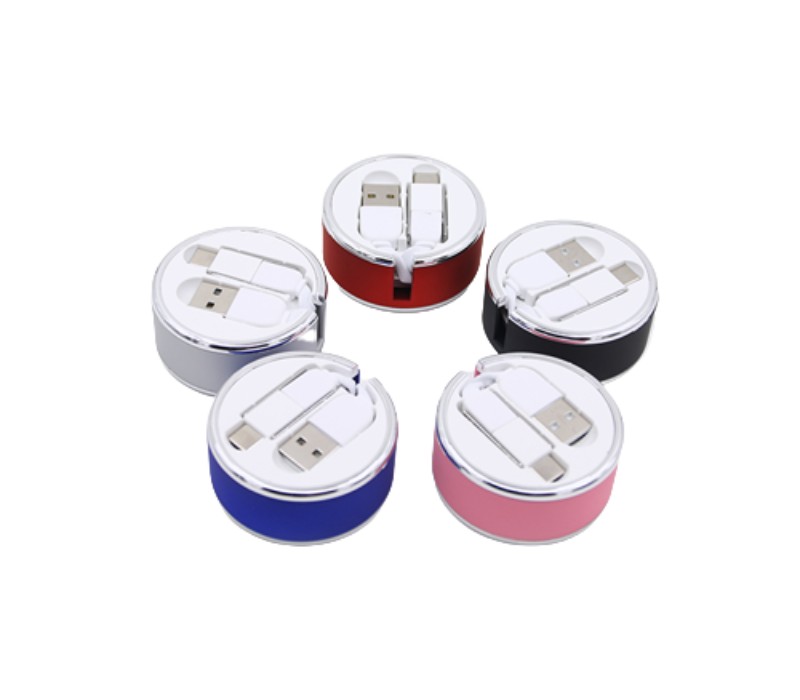 2-in-1 Retractable Type C Charging Cable 15