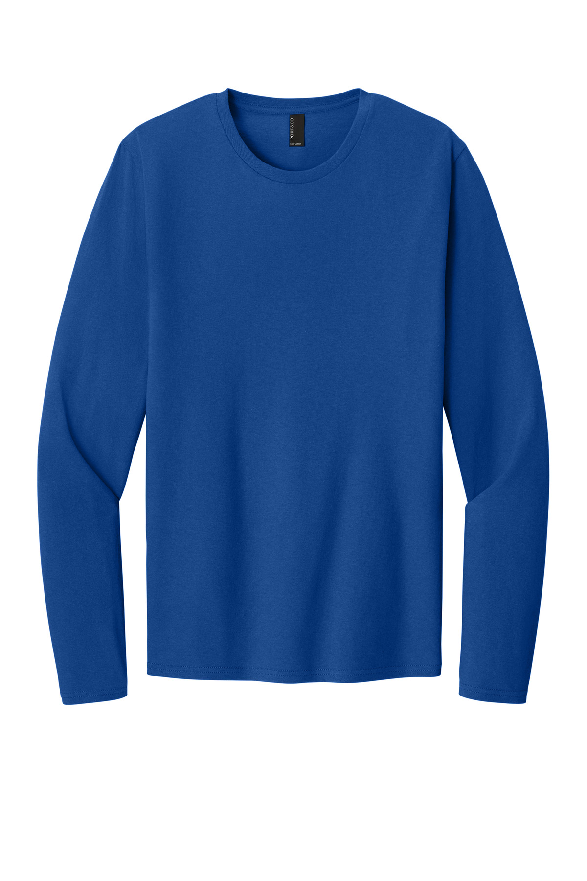 Port & Co Easy Cotton Long Sleeve Tee PC43LS 18