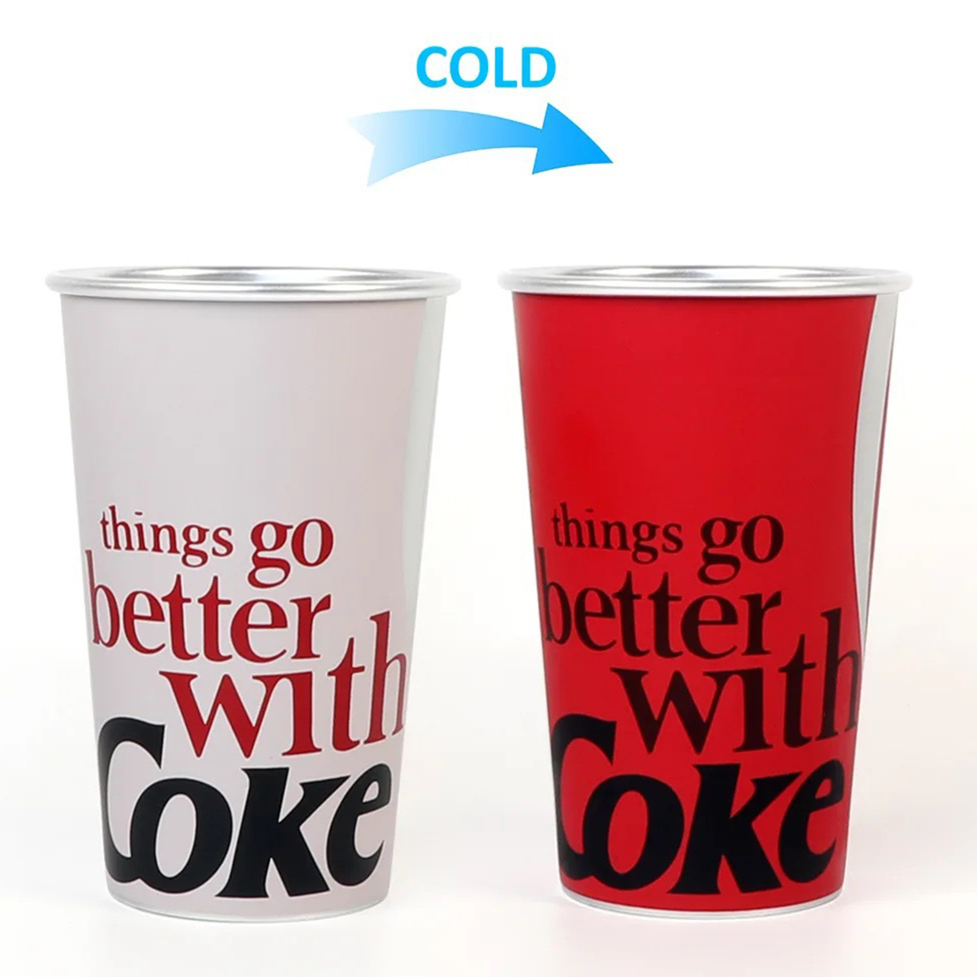 Cold-Activated Color-Changing Aluminum Cup 2
