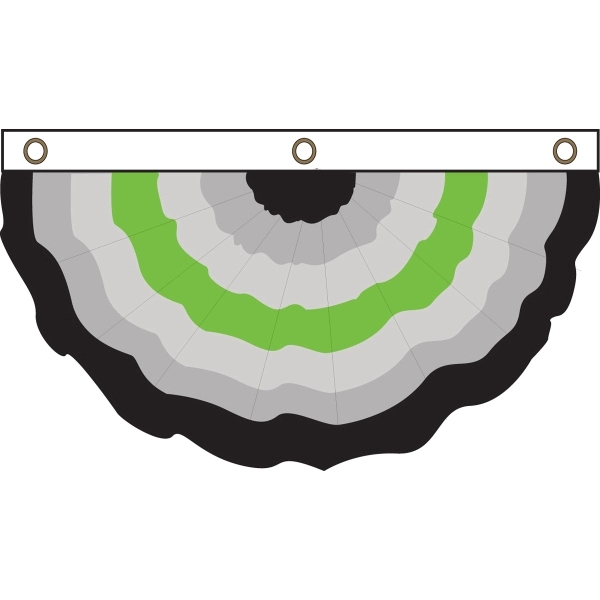 Agender Pleated Full Fan 1