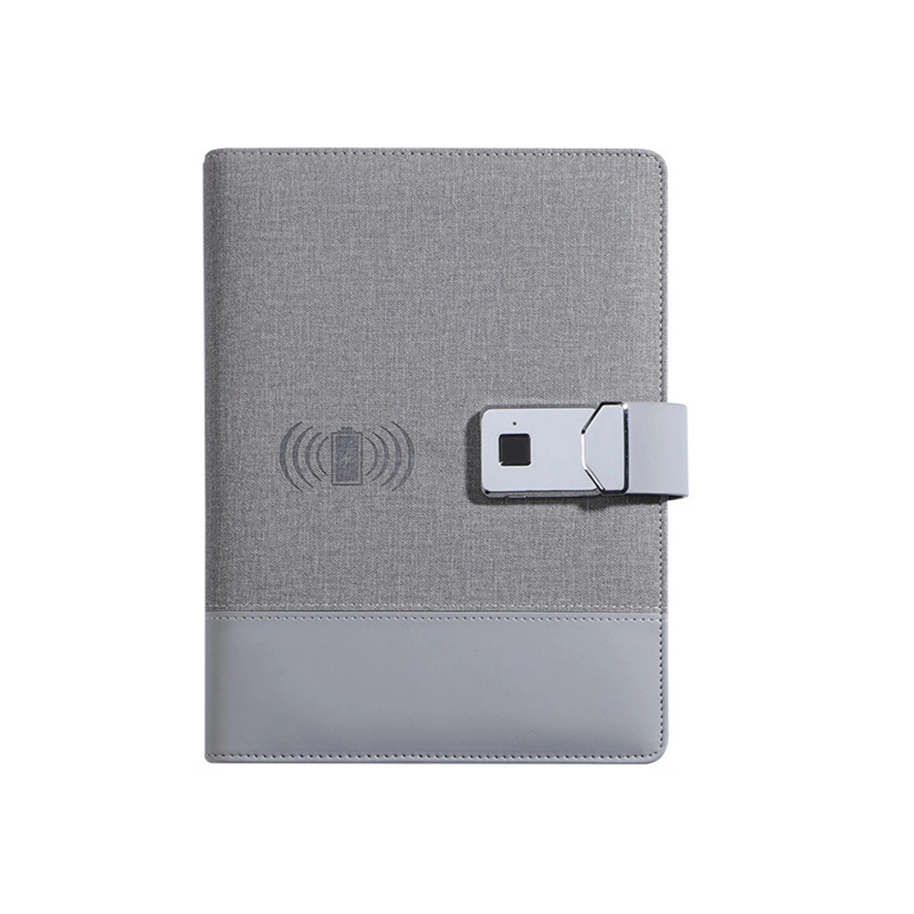 Fingerprint Lock A5 Notebook with Wireless Power Bank 3