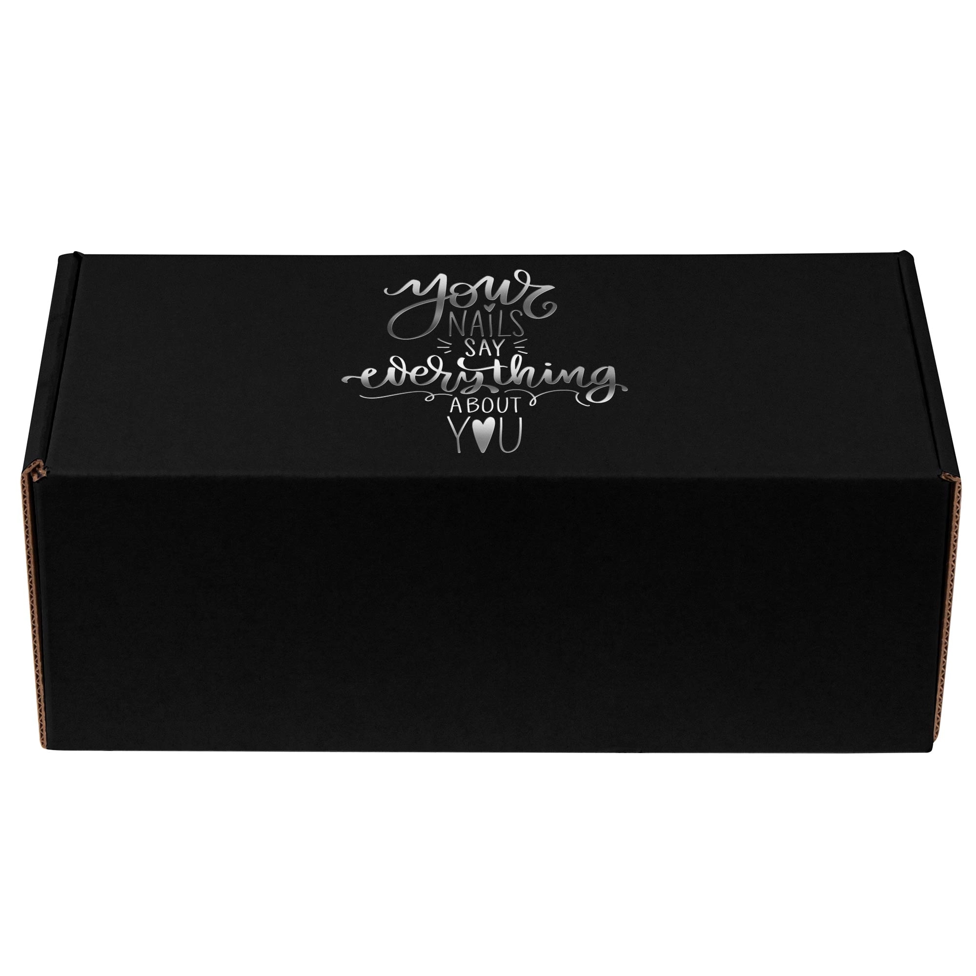 Screen Printed Corrugated Box Medium 11x6.5x4 For Mailers, 3