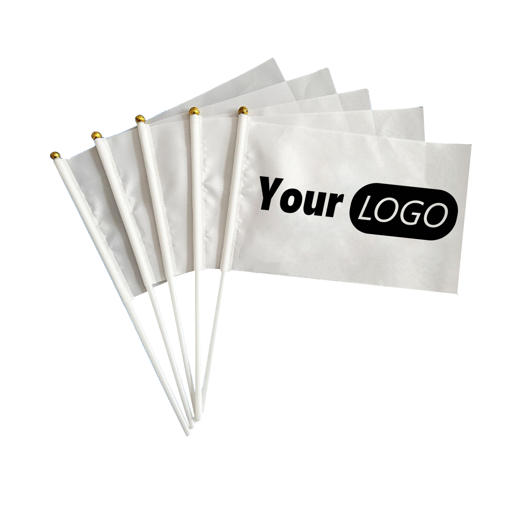 Polyester Cheering Hand Flag 2