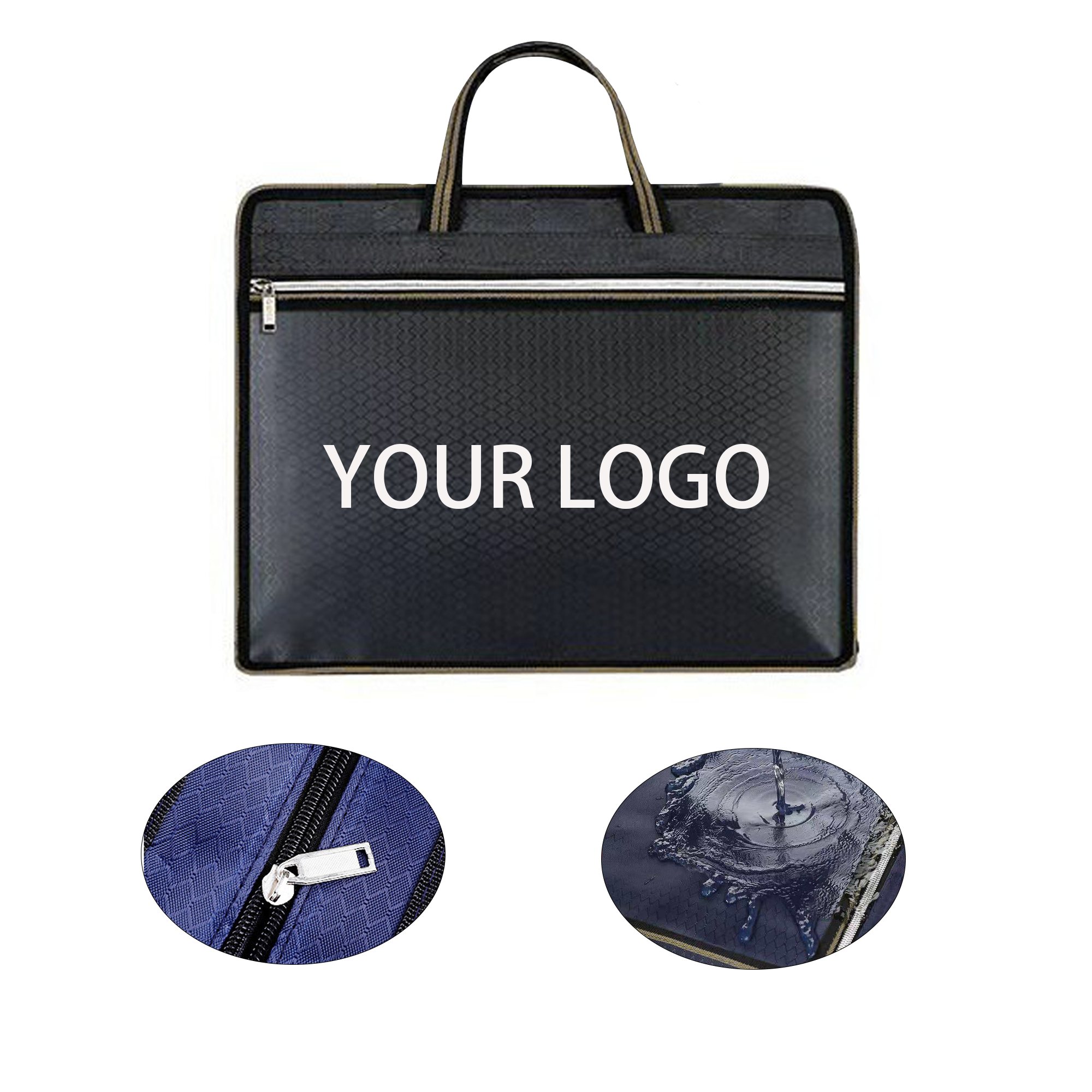MOQ 5 pcs Promotional Oxford Laptop Bag 2