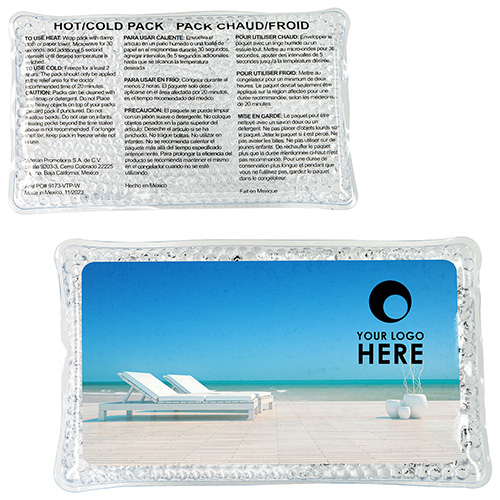 Laid Back Large Rectangle Aqua Pearls™ Hot/Cold Pack 5