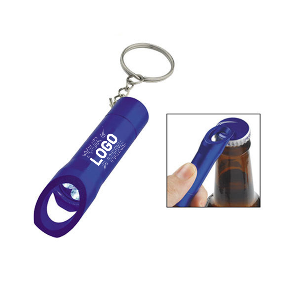 Aluminum LED Flashlight With Bottle Opener 4
