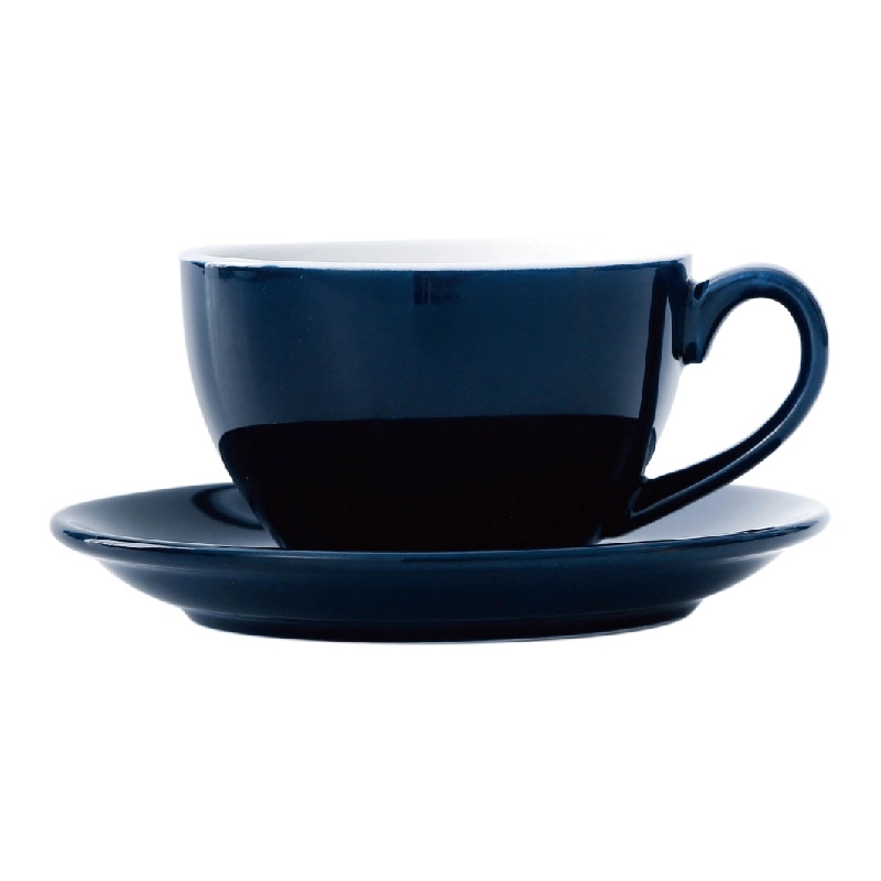10 Oz Ceramic Coffee Cup and Saucer with handle 14