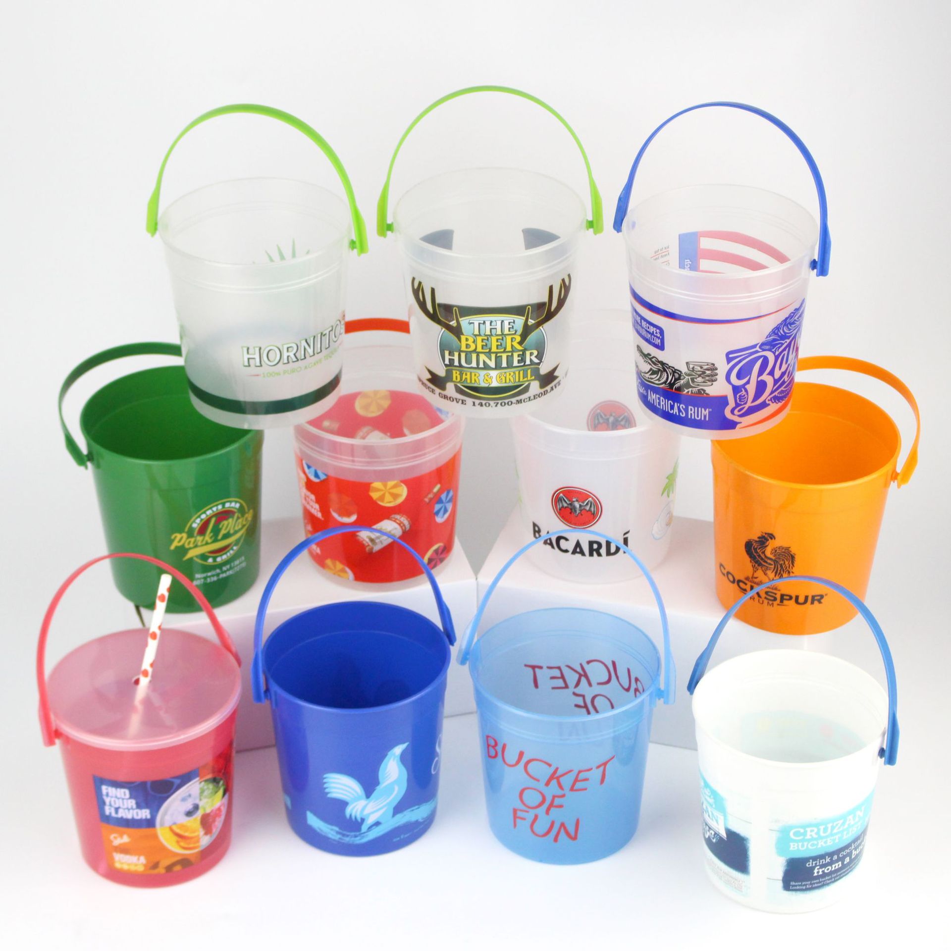 32 Oz Reusable Drink Bucket 5