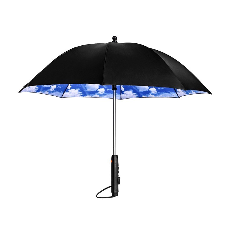 3" 1 Cooling USB Umbrella With Fan Misting 3