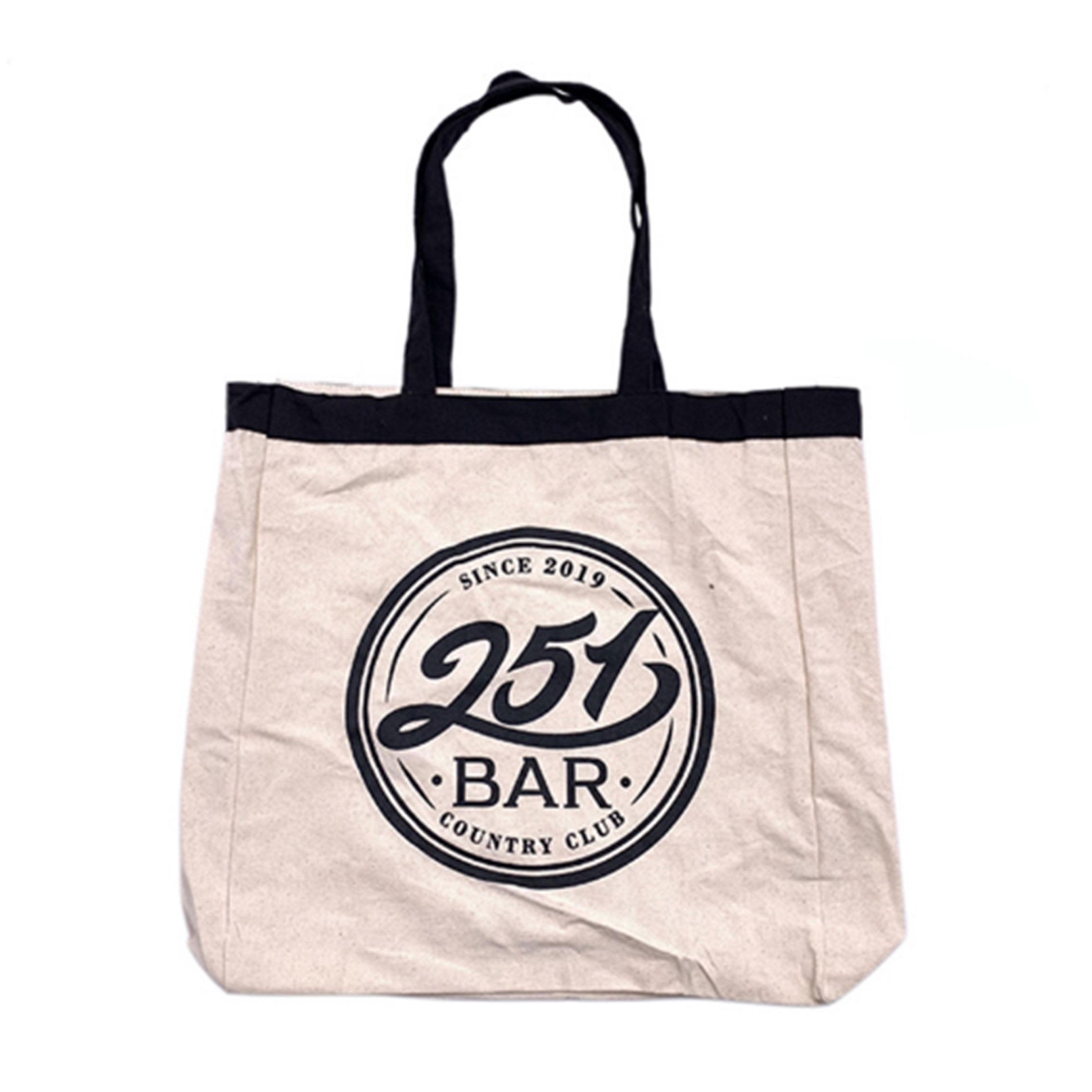 Cotton Sheeting Natural Economy Tote 2