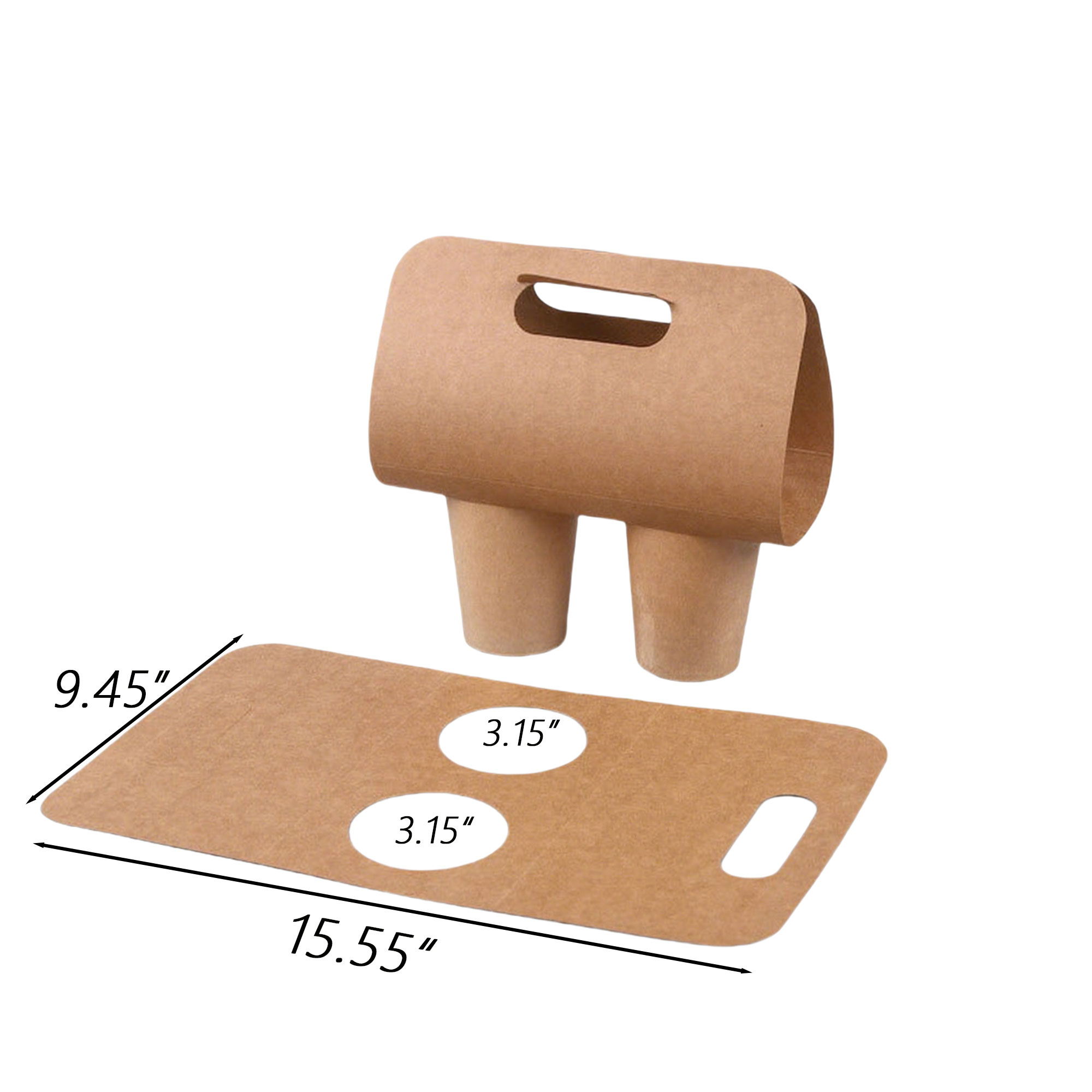 Paper Coffee To Go Carrier 2